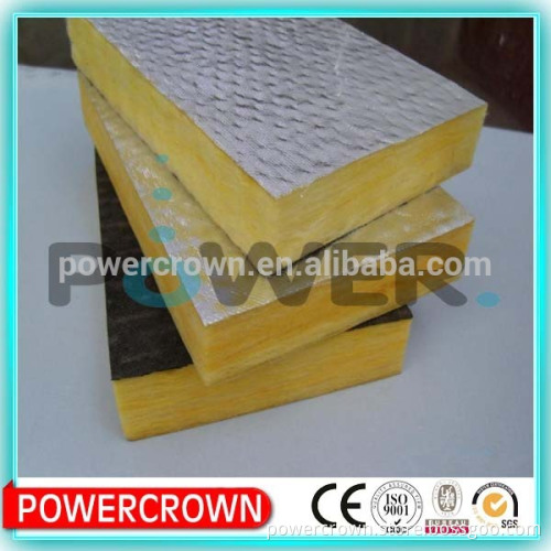 hot sale building materials glass wool blanket with aluminum foil made in china